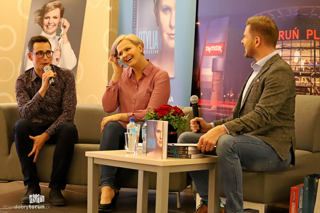 Otylia Jędrzejczak w Plazie