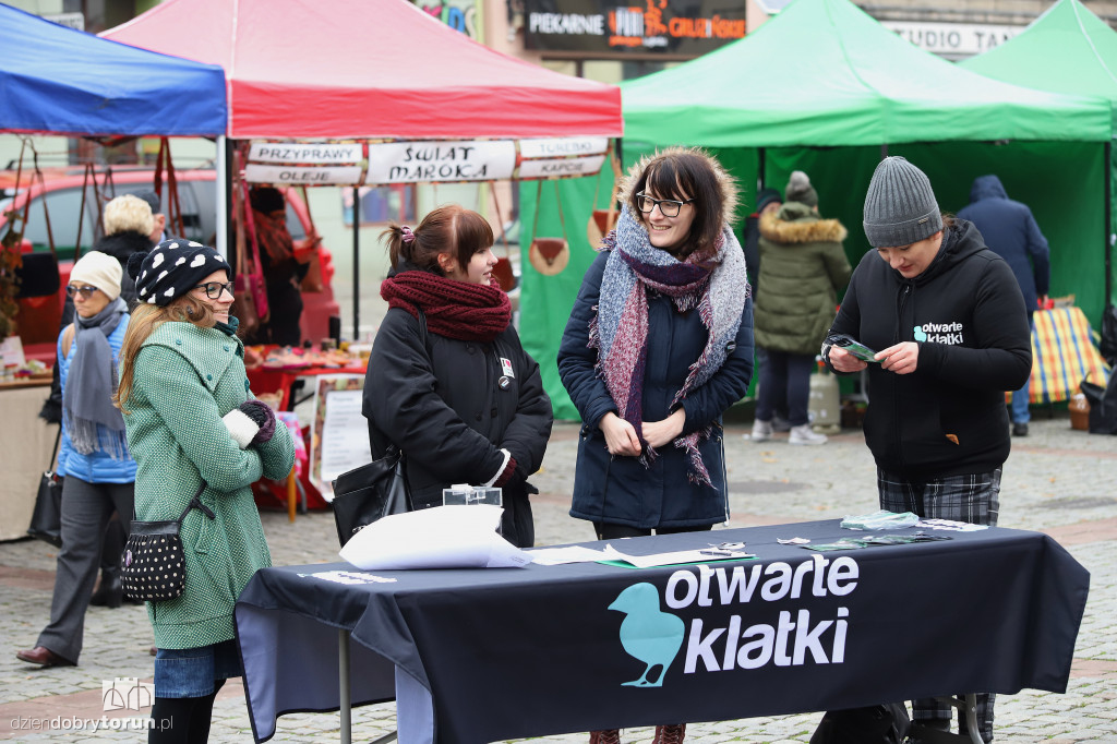 Wolny jarmark śniadaniowy na Rynku Nowomiejskim