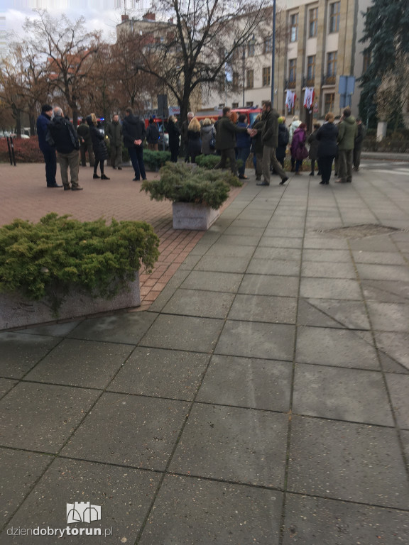 Ewakuacja RDLP w Toruniu. Co się stało?