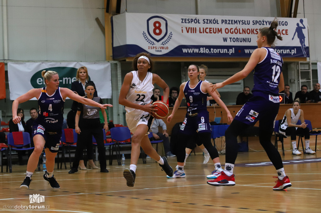 Energa Toruń 61:90 AZS AJP Gorzów Wielkopolski