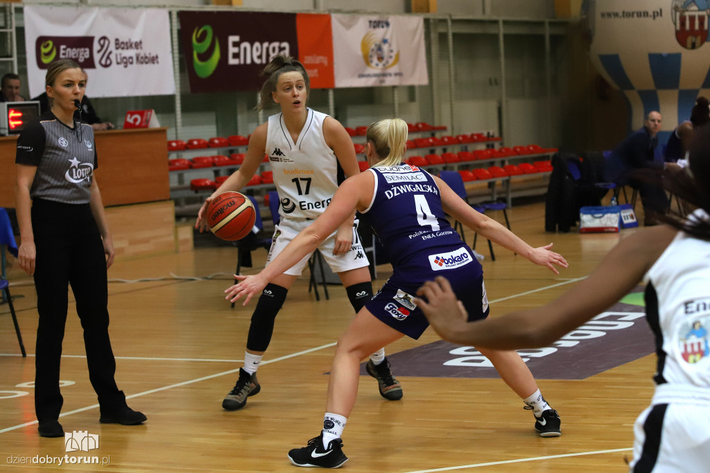 Energa Toruń 61:90 AZS AJP Gorzów Wielkopolski