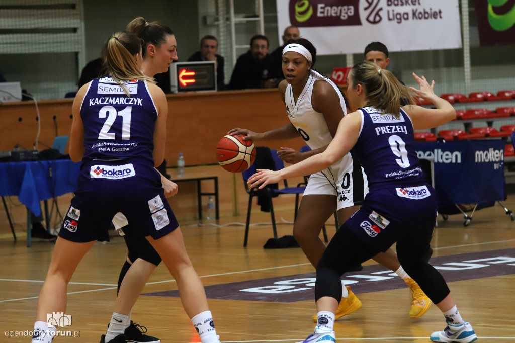 Energa Toruń 61:90 AZS AJP Gorzów Wielkopolski