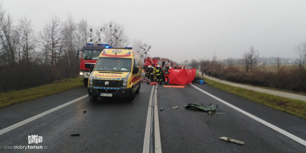 Śmiertelny wypadek na DK10 w Steklinie