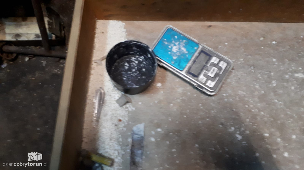 Aresztowany za posiadanie narkotyków