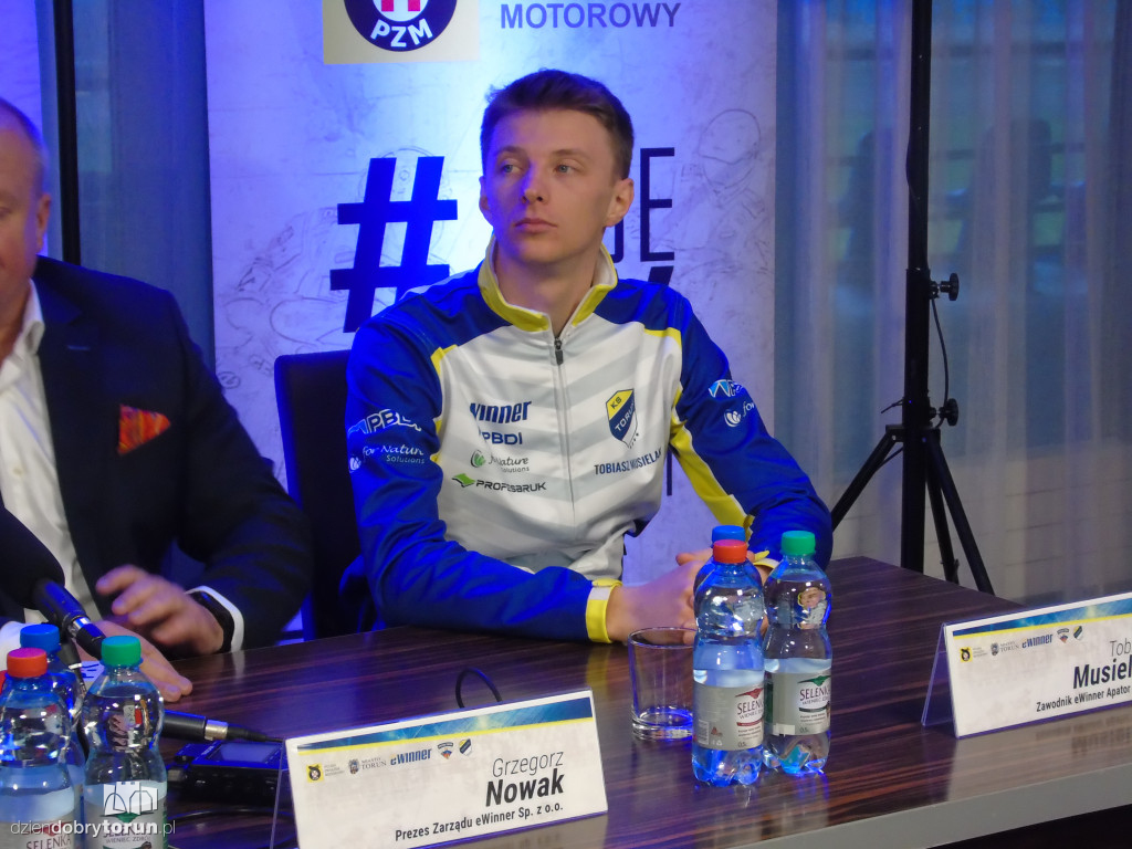 Konferencja prasowa Apatora Torunia i nowego sponsora