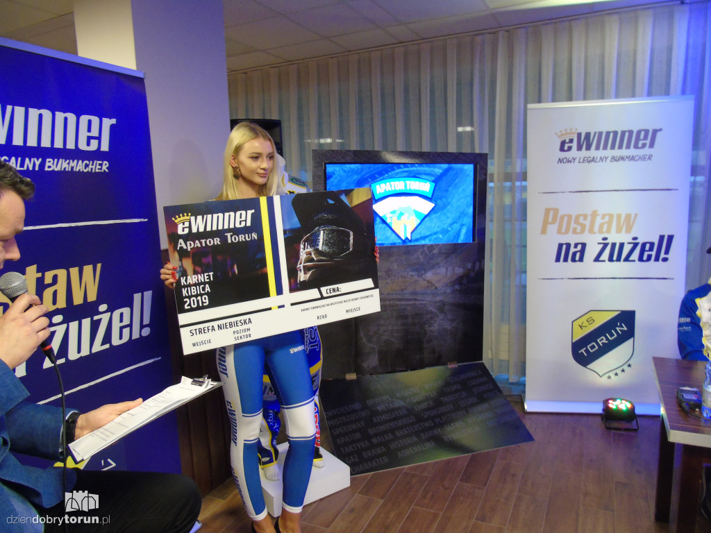 Konferencja prasowa Apatora Torunia i nowego sponsora