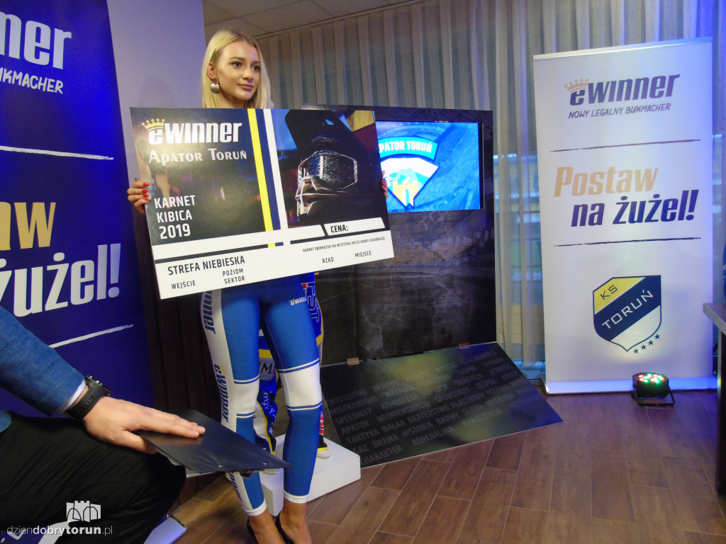 Konferencja prasowa Apatora Torunia i nowego sponsora