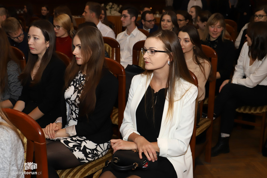 Uroczyste wręczenie stypendiów