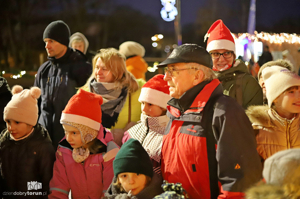 Mikołajki na lodowisku CKK Jordanki