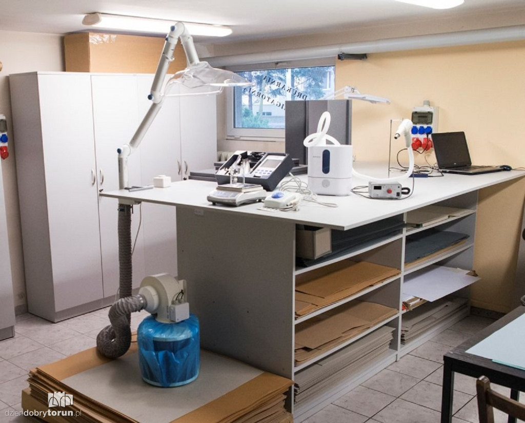 Modernizacja pracowni Książnicy Kopernikańskiej