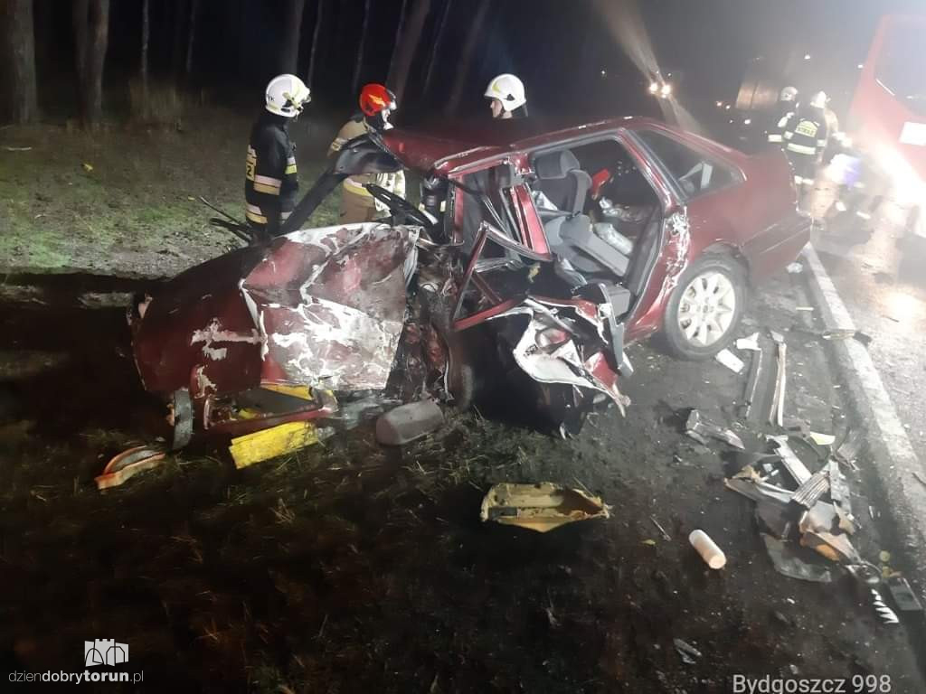 Fatalne zderzenie na DK10 w regionie
