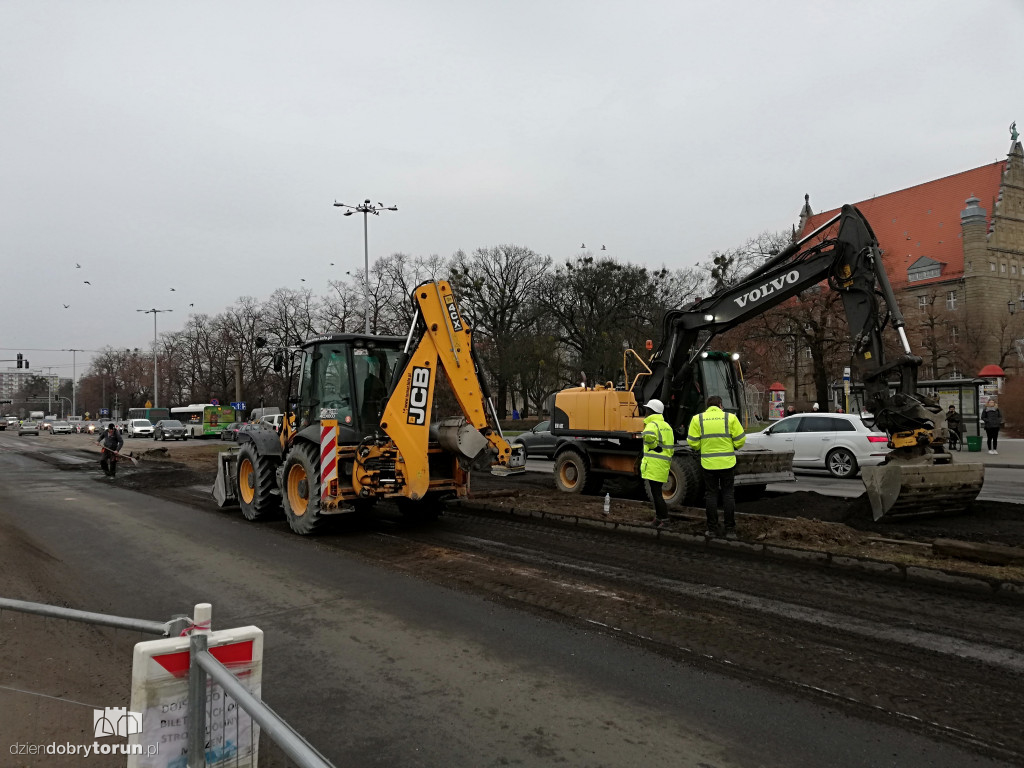 Toruń: remont alei św. Jana Pawła II