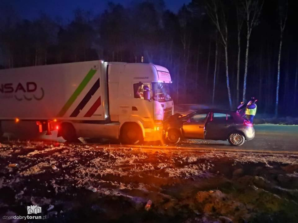 Kolejne zderzenie aut na DK10 w regionie