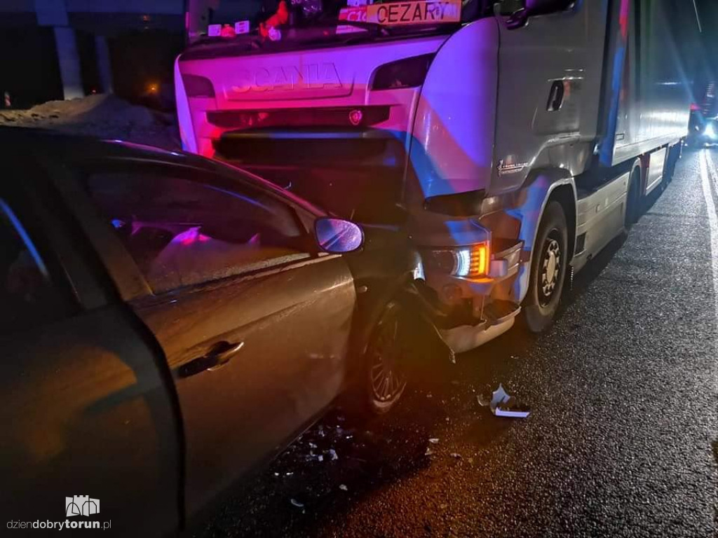 Kolejne zderzenie aut na DK10 w regionie