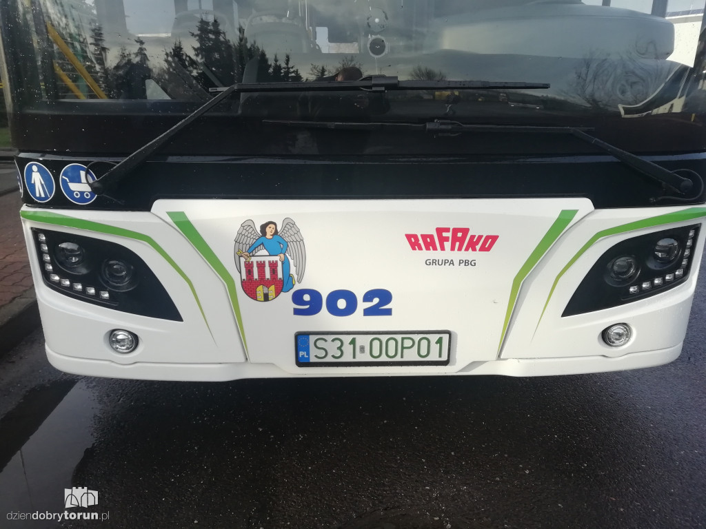Elektryczny autobus w Toruniu!