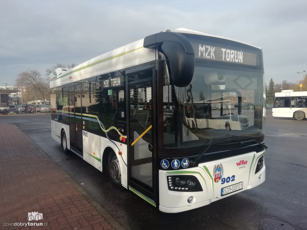 Elektryczny autobus w Toruniu!
