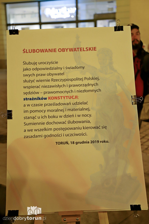 Protest Dziś sędziowie - jutro Ty!