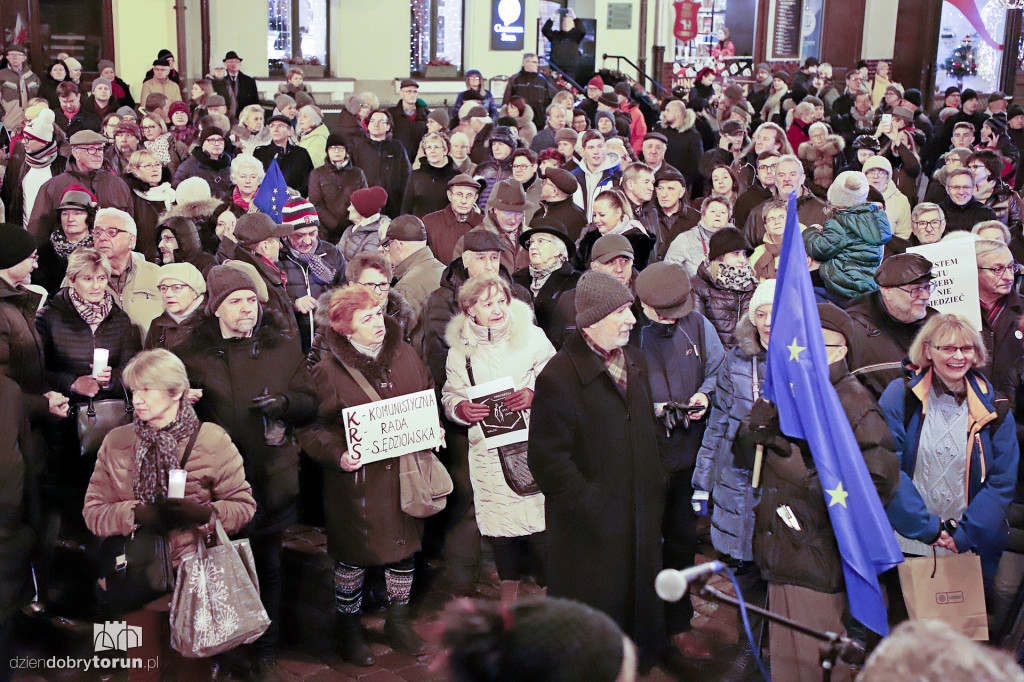 Protest Dziś sędziowie - jutro Ty!
