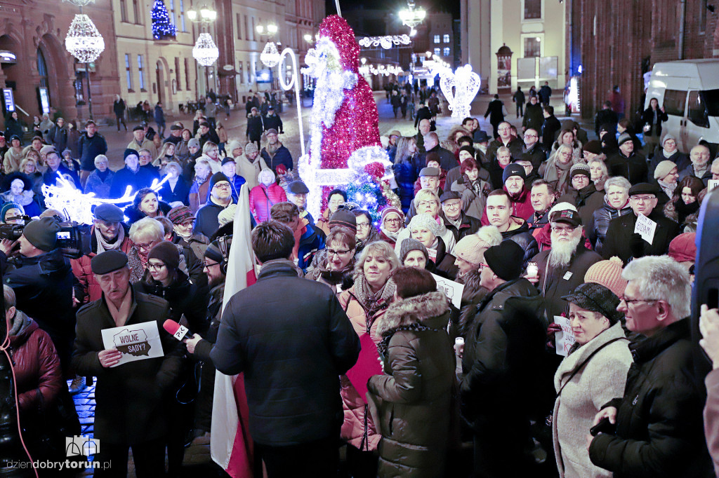 Protest Dziś sędziowie - jutro Ty!