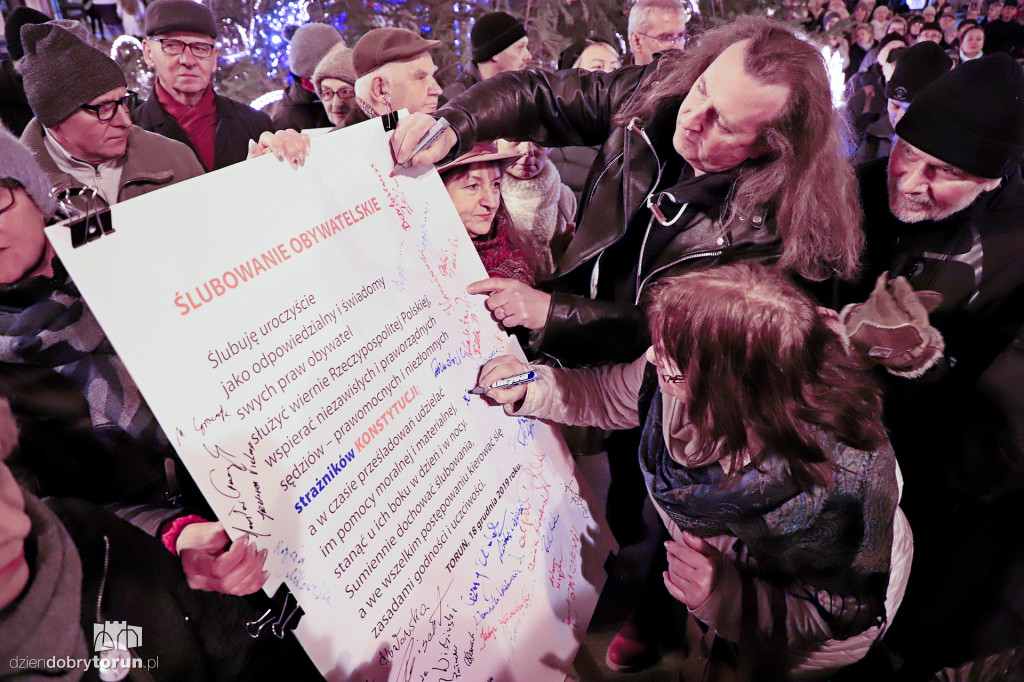 Protest Dziś sędziowie - jutro Ty!