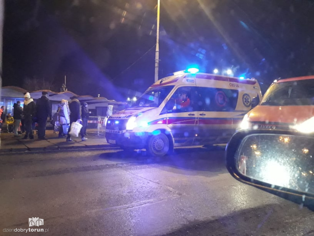 Toruń: groźne zdarzenie na Placu Rapackiego!