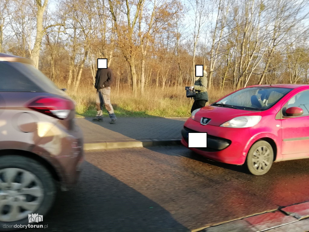 Zdarzenie drogowe przy Szosie Lubickiej!