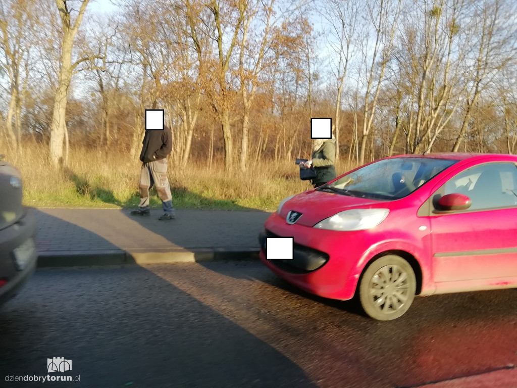 Zdarzenie drogowe przy Szosie Lubickiej!