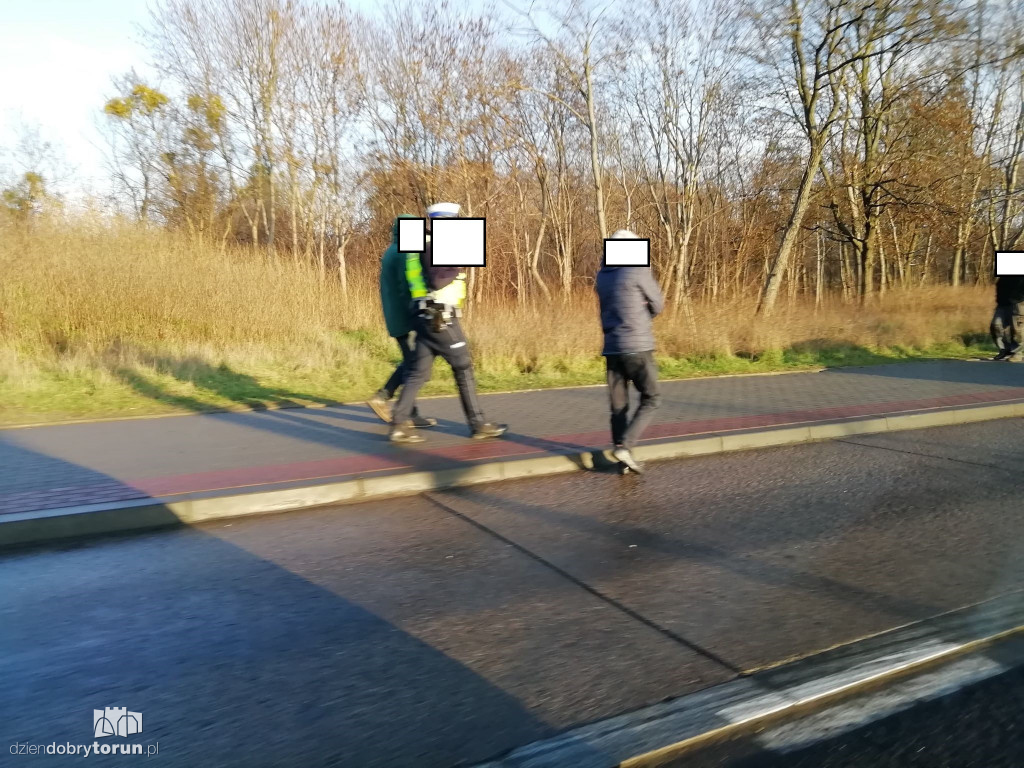 Zdarzenie drogowe przy Szosie Lubickiej!
