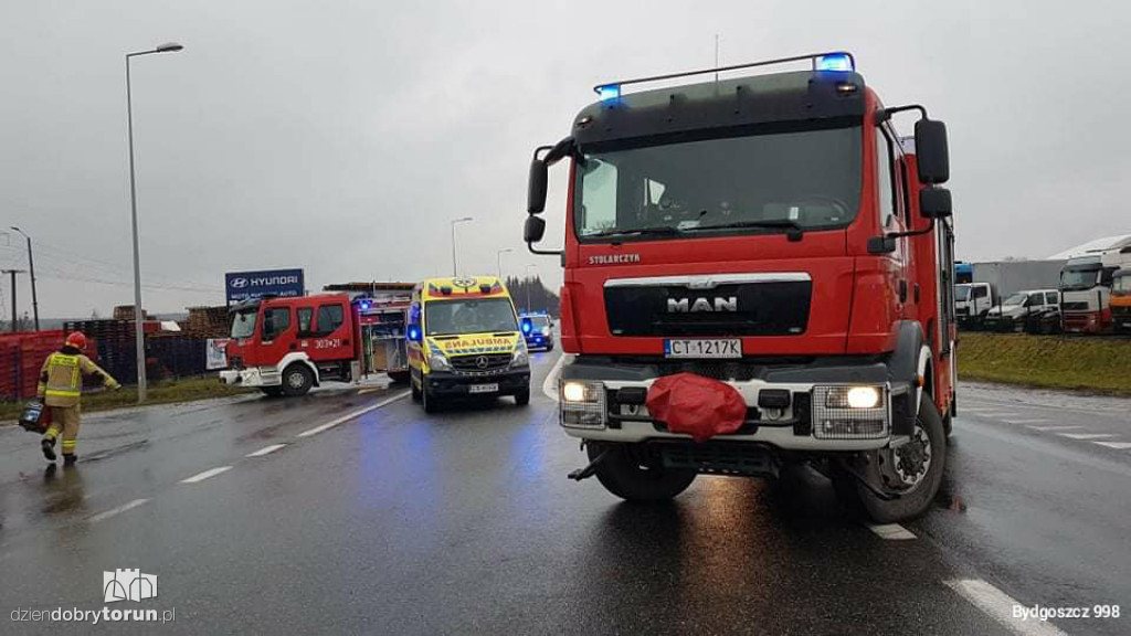 Tragiczny wypadek na DK 10 w Kruszynie!