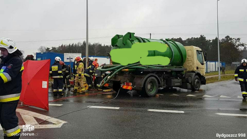 Tragiczny wypadek na DK 10 w Kruszynie!