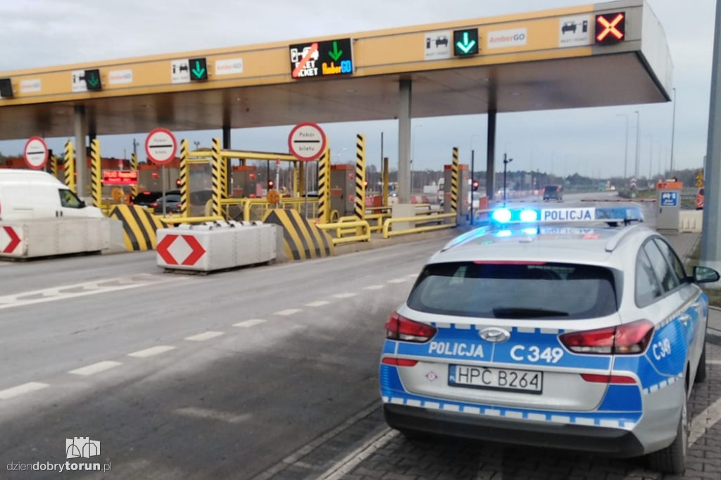 Akcja policjantów z toruńskiej drogówki