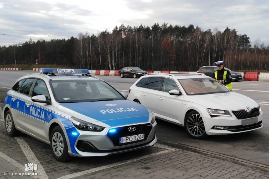 Akcja policjantów z toruńskiej drogówki