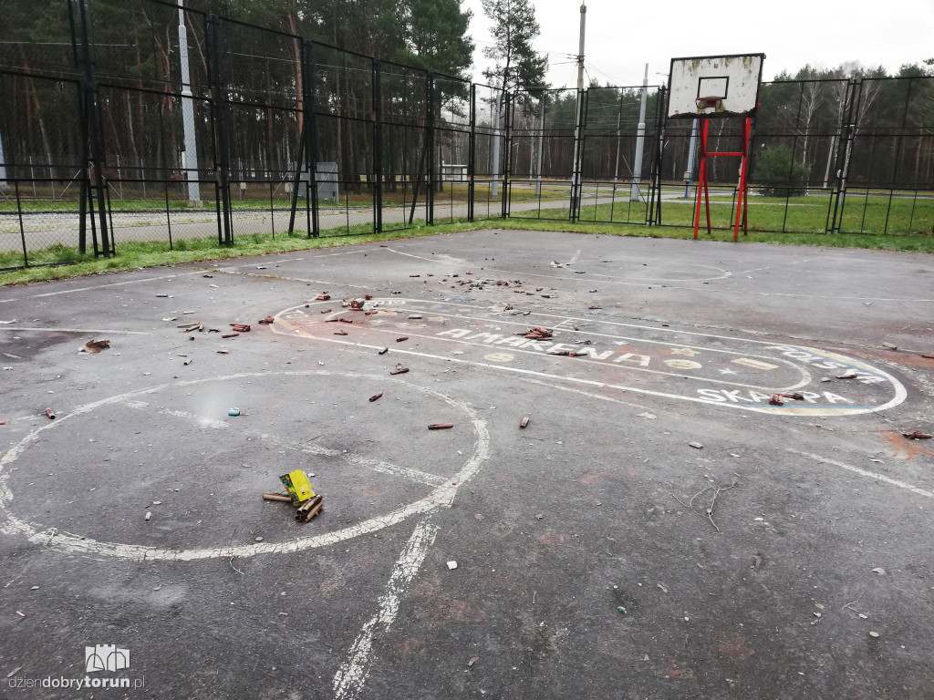 Toruń po nocy sylwestrowej 2019/2020