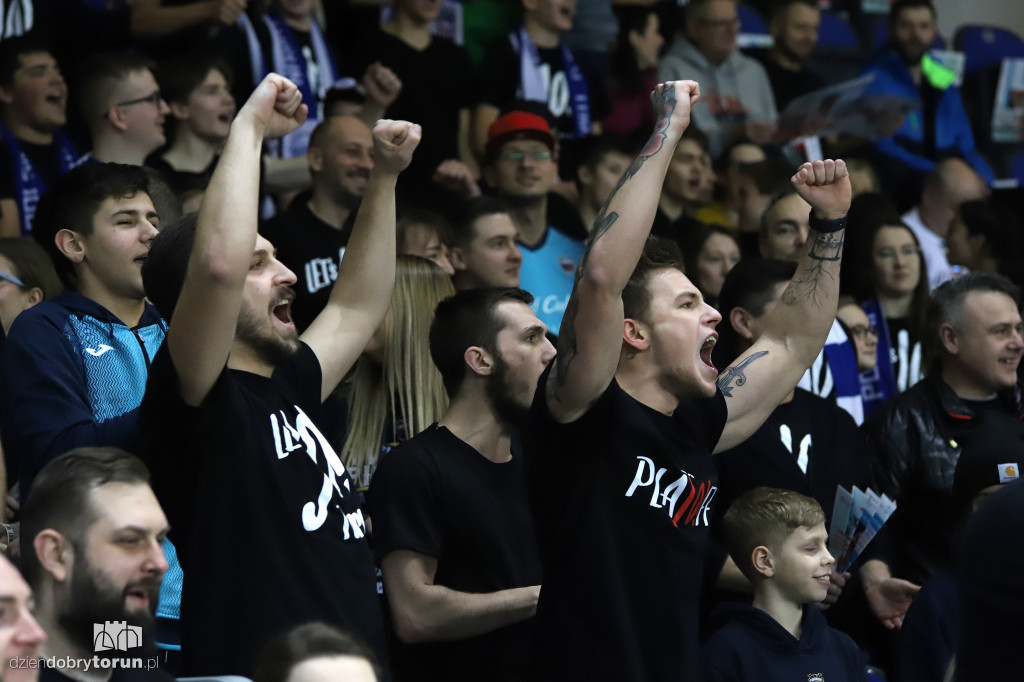 Kibice na meczu Polski Cukier - Anwil Włocławek