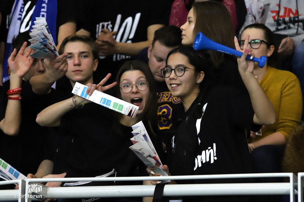 Kibice na meczu Polski Cukier - Anwil Włocławek