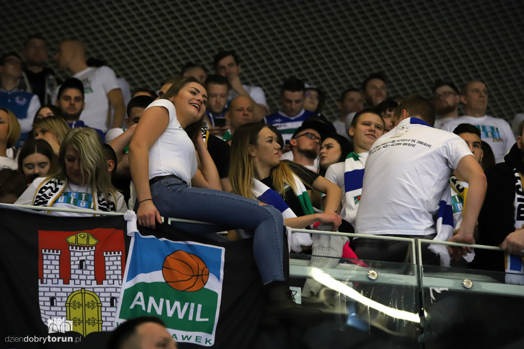 Kibice na meczu Polski Cukier - Anwil Włocławek