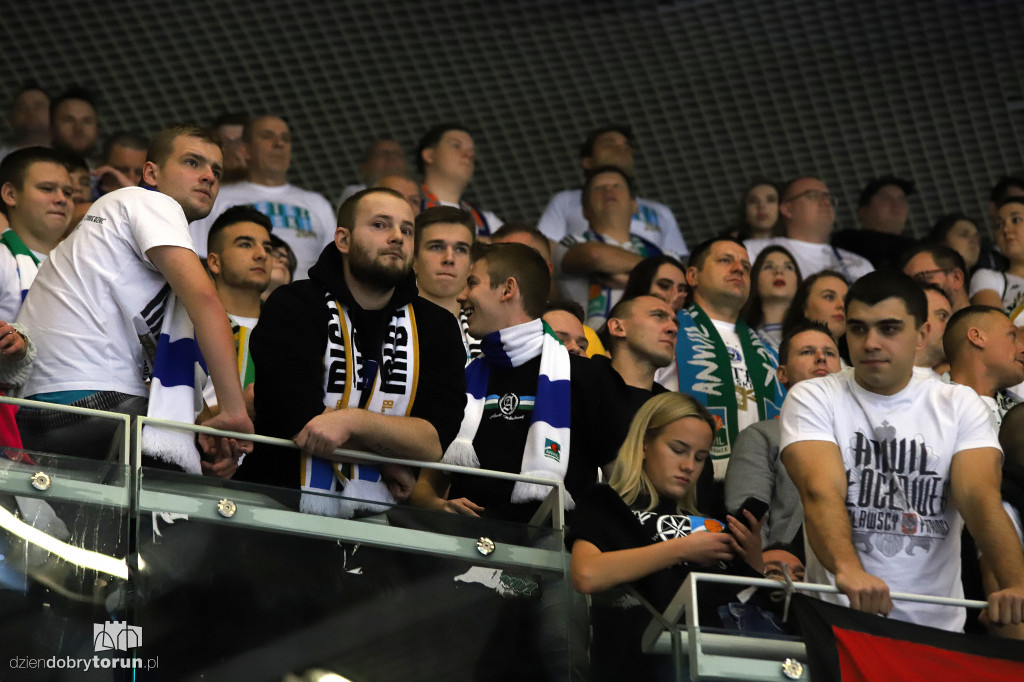 Kibice na meczu Polski Cukier - Anwil Włocławek