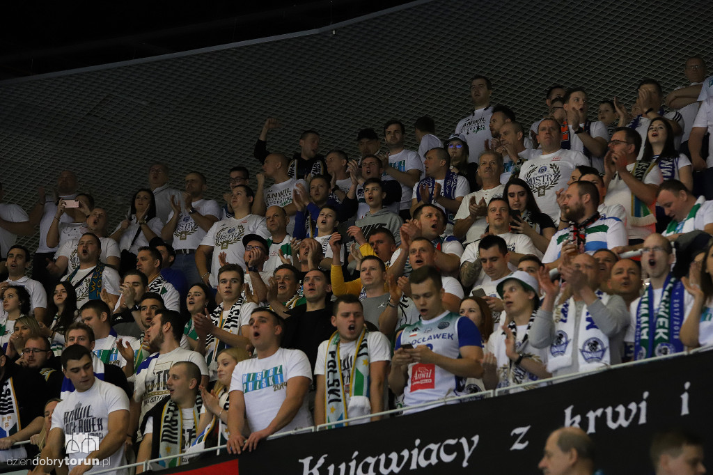 Kibice na meczu Polski Cukier - Anwil Włocławek