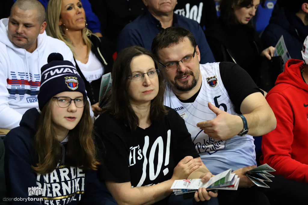Kibice na meczu Polski Cukier - Anwil Włocławek
