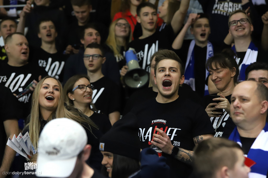 Kibice na meczu Polski Cukier - Anwil Włocławek