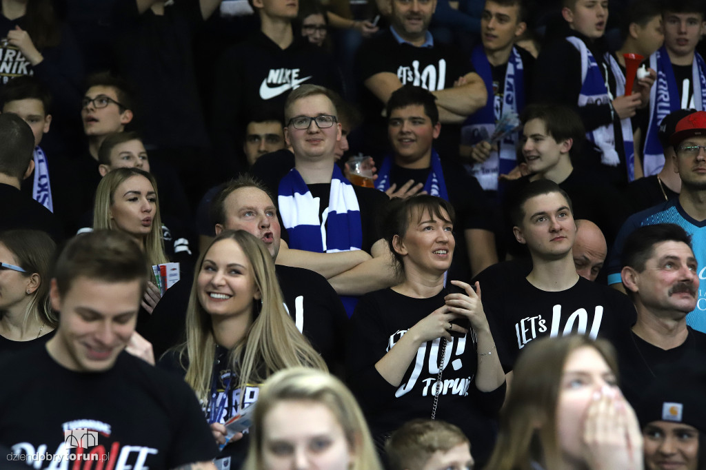 Kibice na meczu Polski Cukier - Anwil Włocławek