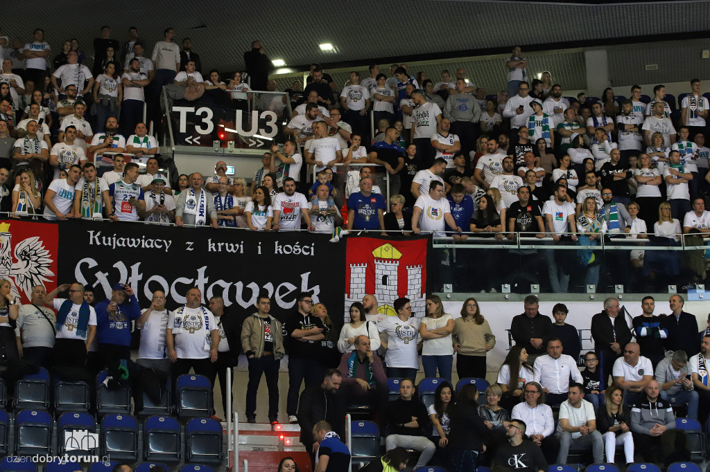 Kibice na meczu Polski Cukier - Anwil Włocławek
