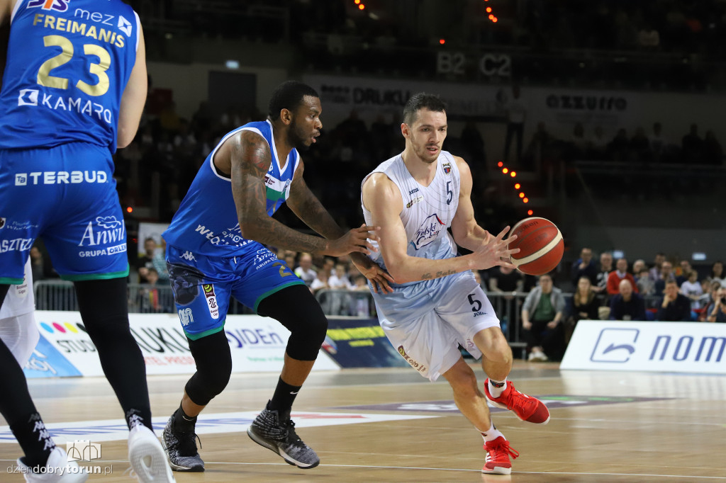 Polski Cukier Toruń 86:102 Anwil Włocławek