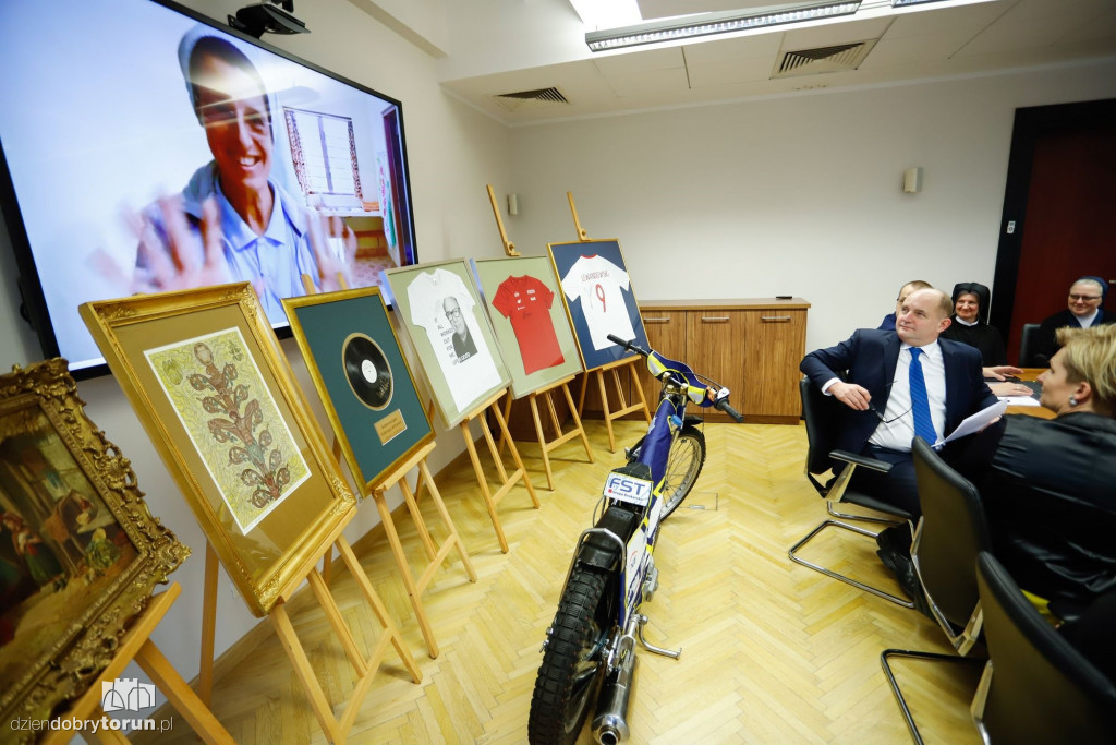 Konferencja przed X Balem Dobroczynnym