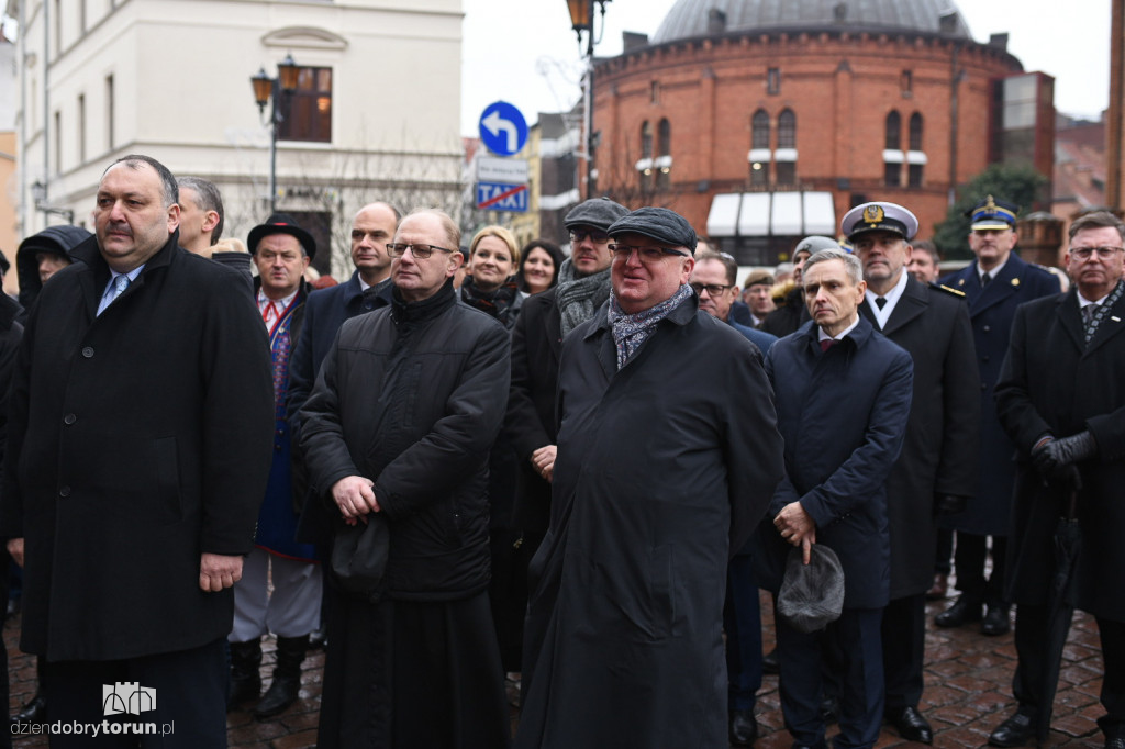 Odsłonięcie tablicy pamiątkowej