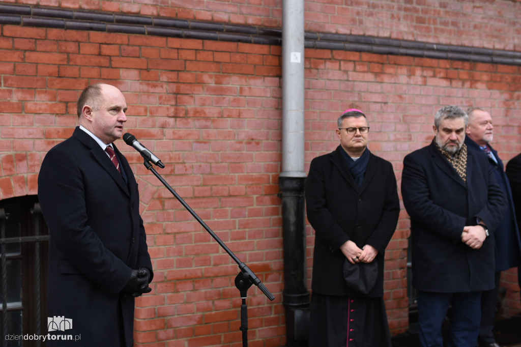 Odsłonięcie tablicy pamiątkowej