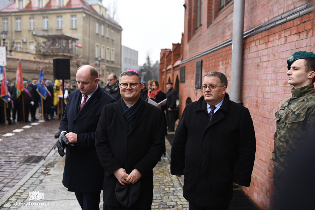 Odsłonięcie tablicy pamiątkowej