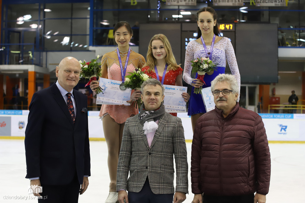 Dekoracja laureatów Mentor Toruń Cup 2020