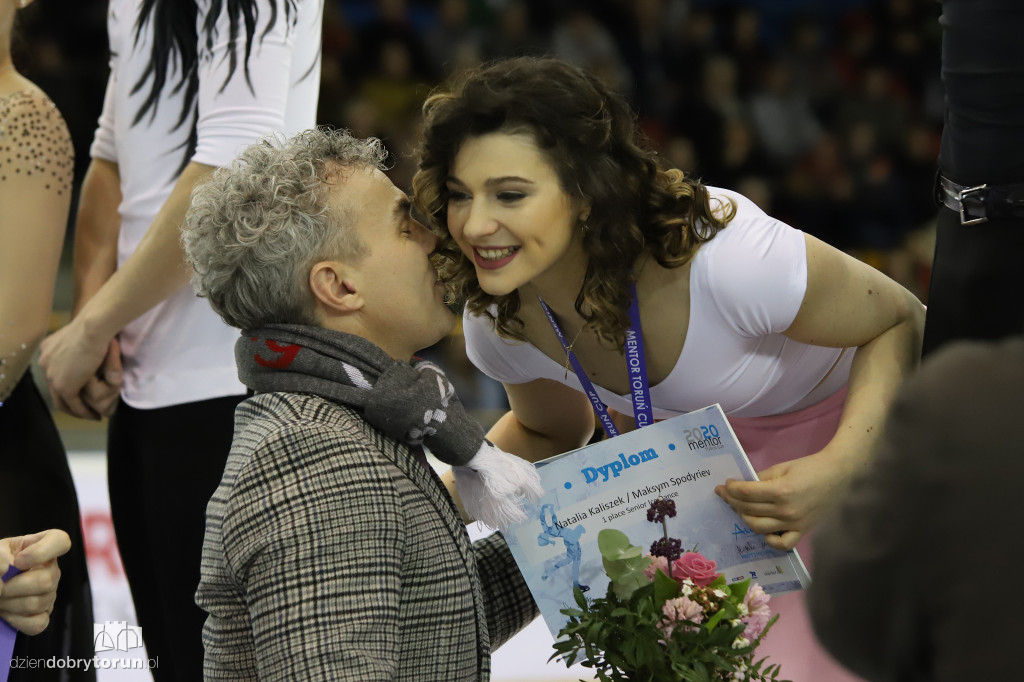 Dekoracja laureatów Mentor Toruń Cup 2020
