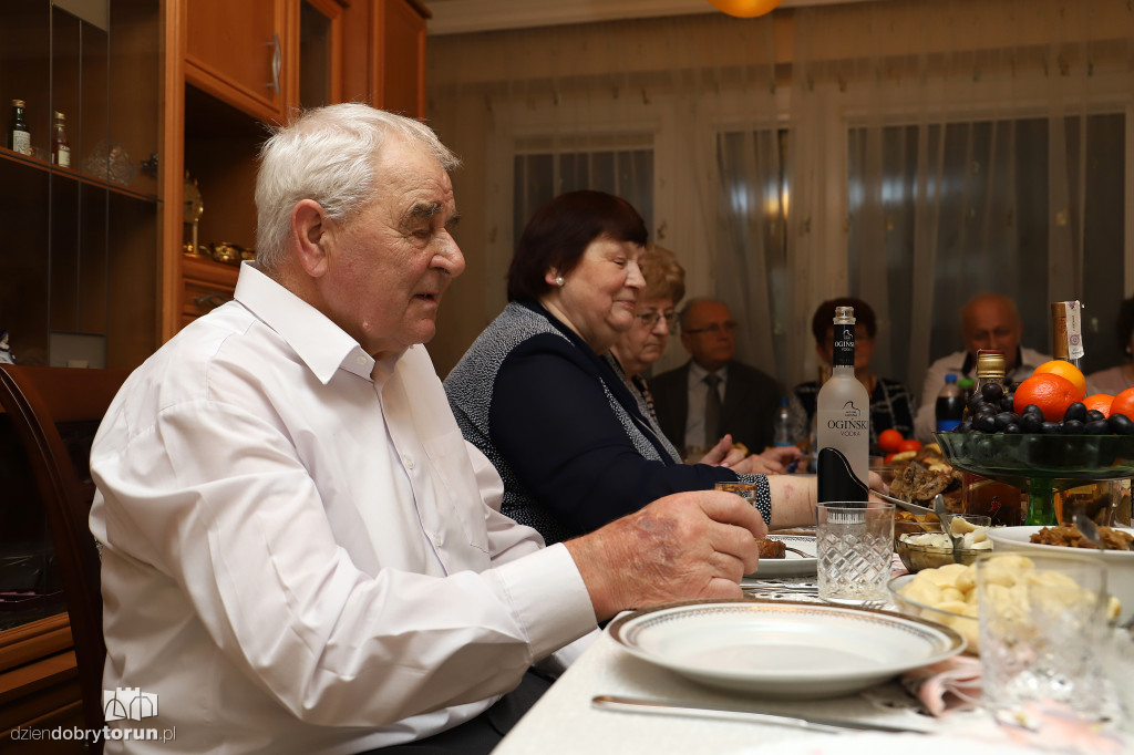 60 - lecie ślubu państwa Krystyny i Mieczysława Malinowskich